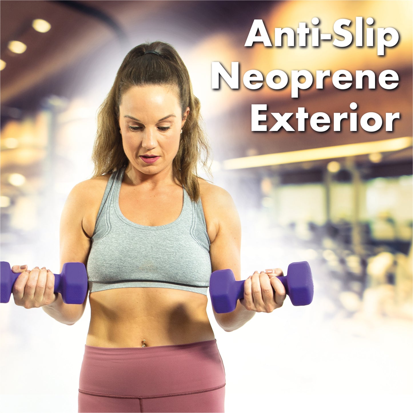 Neoprene Dumbbell Set - 4kgs