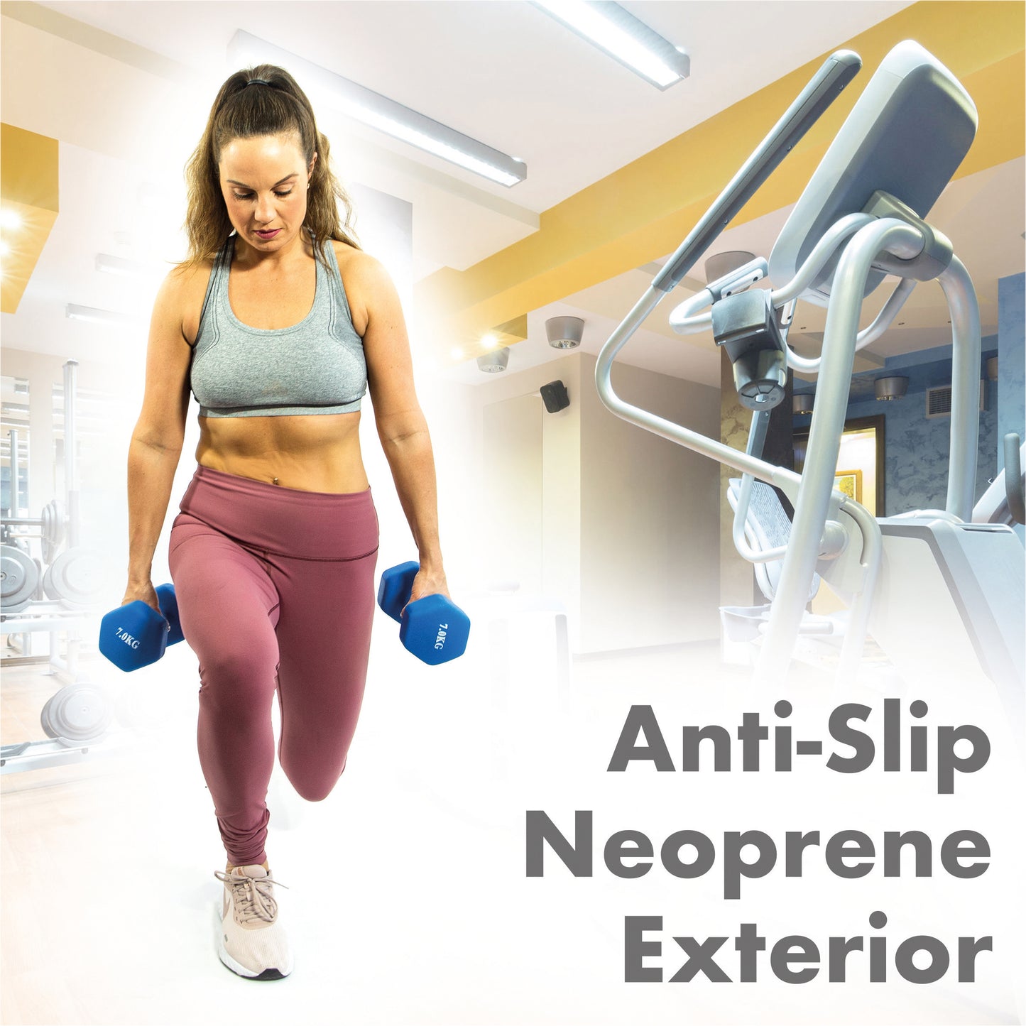 Neoprene Dumbbell Set - 7kgs
