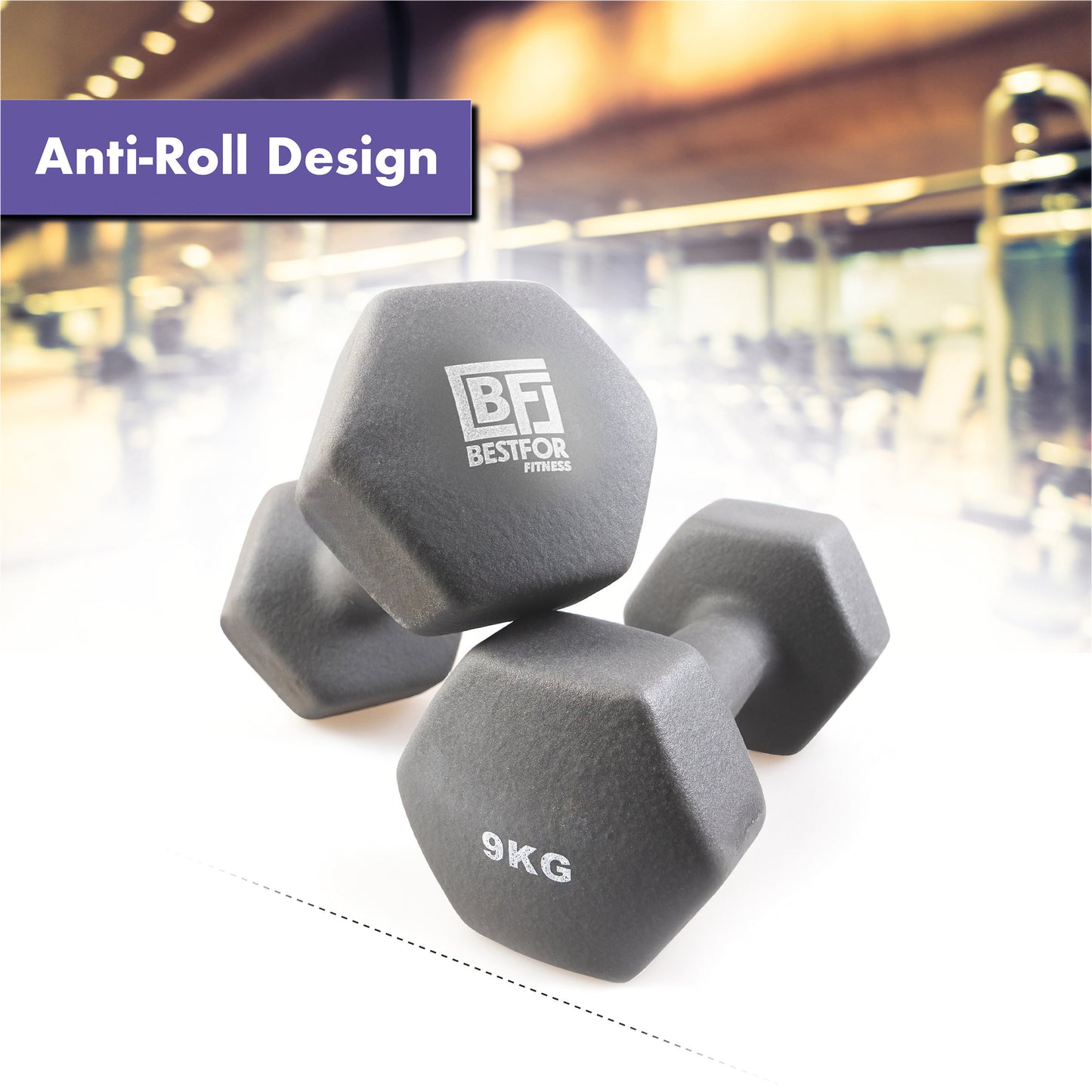 Neoprene Dumbbell Set - 9kgs
