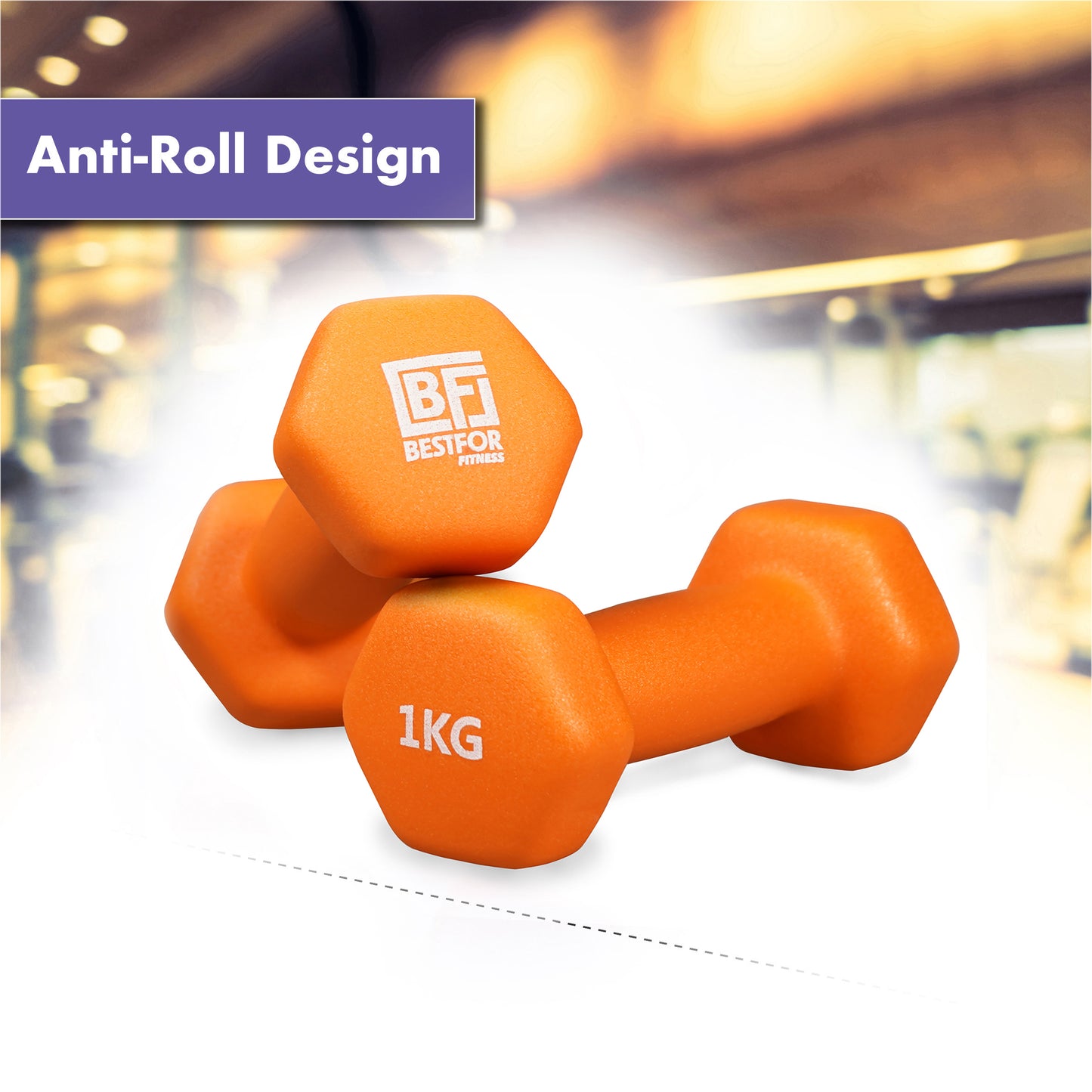 Neoprene Dumbbell Set - 1kgs