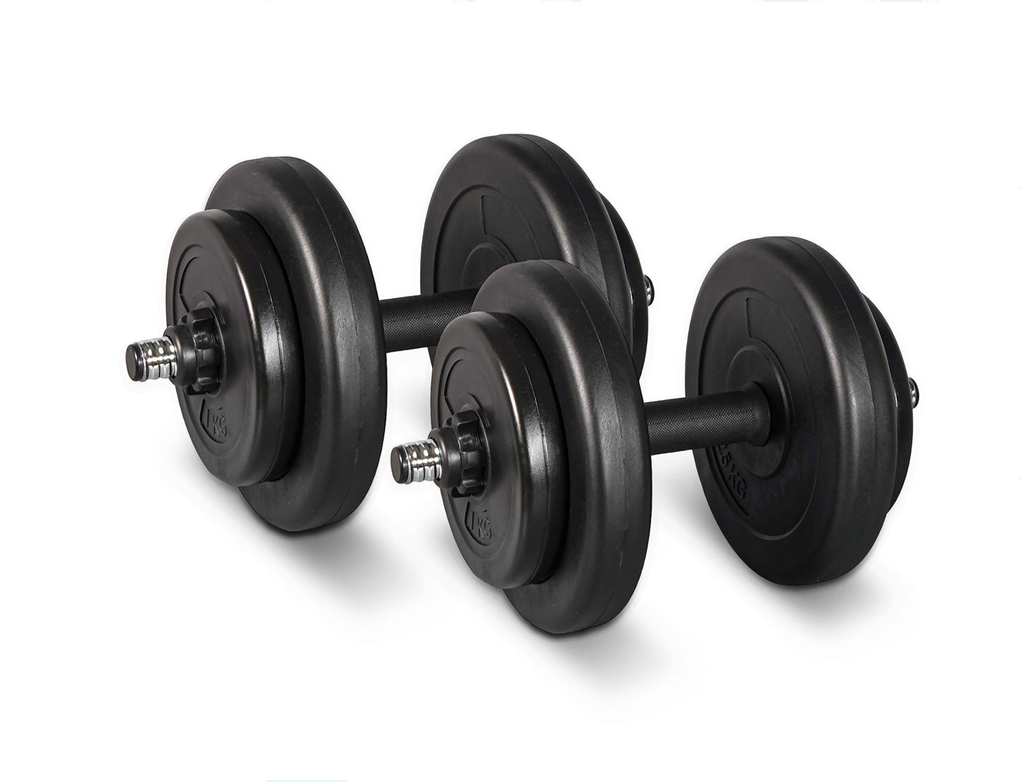 15kg Adjustable Dumbbells Weight Lifting Training Set