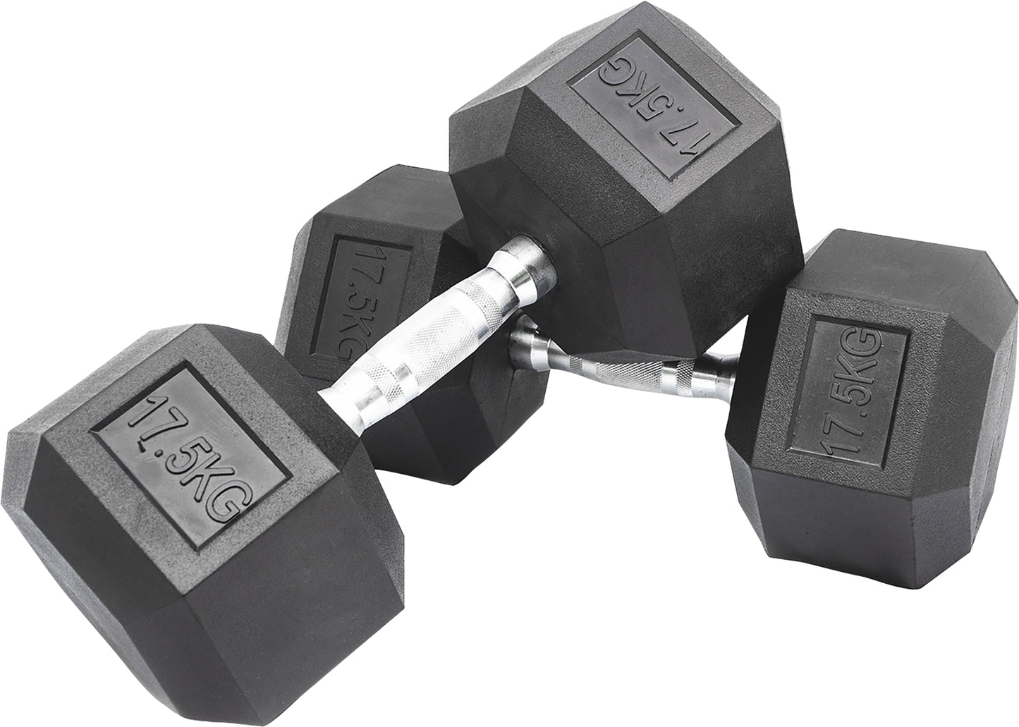 Hex Dumbbell Set - 17.5kgs