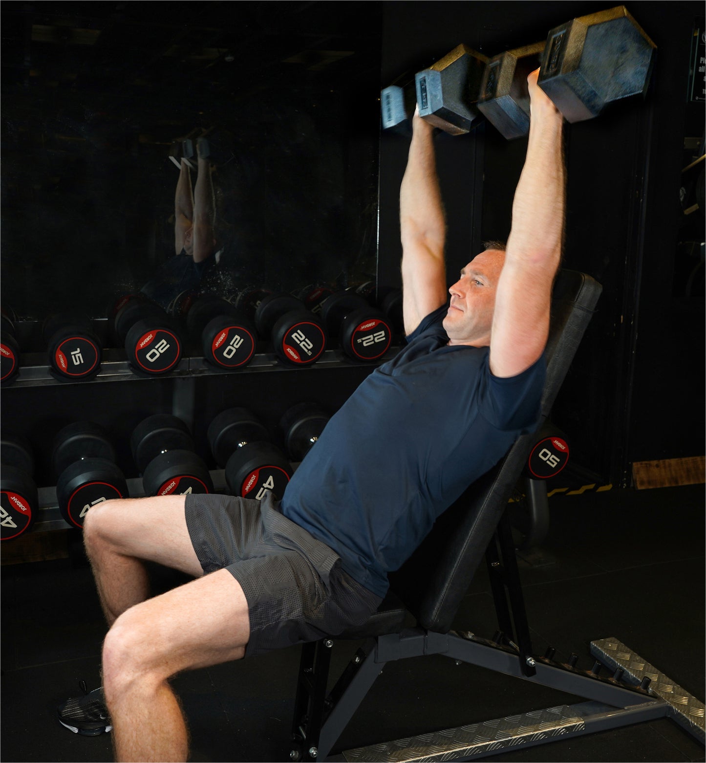 Hex Dumbbell Set - 17.5kgs