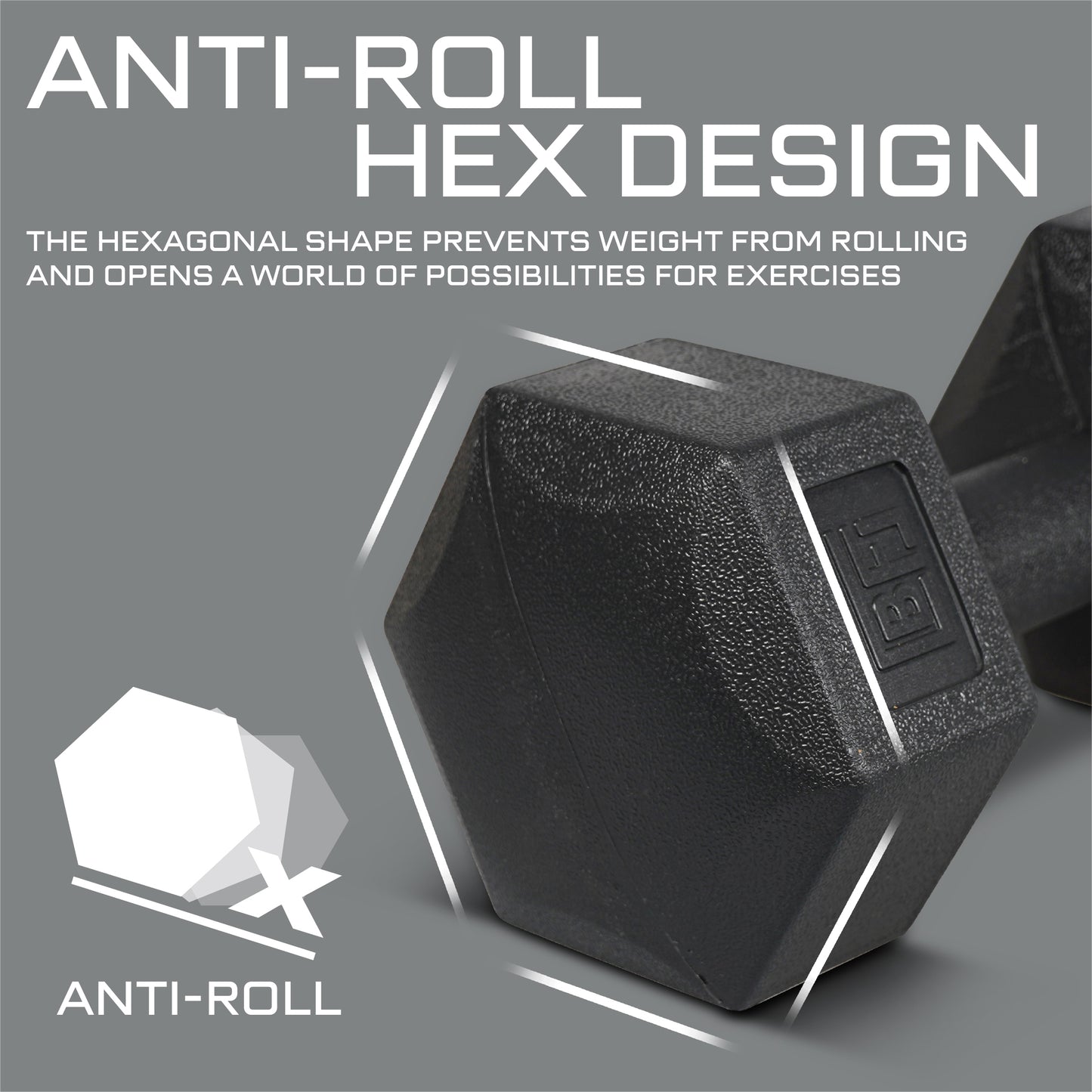 Bestfor 8kg Vinyl Coated Dumbbell (Pair)