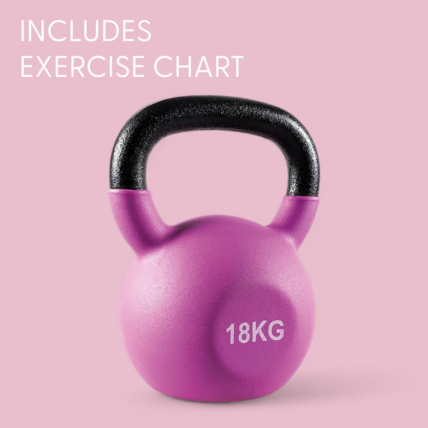 Neoprene Kettlebell - 18kgs