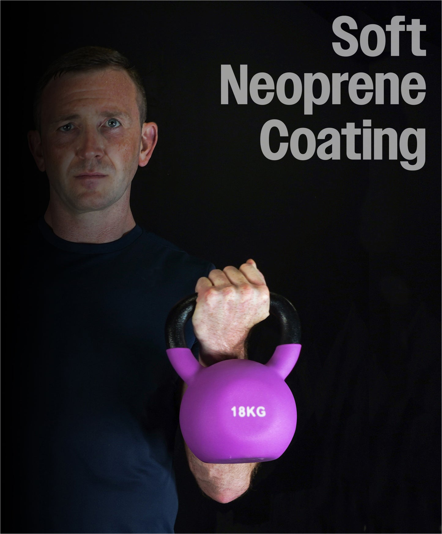 Neoprene Kettlebell - 18kgs