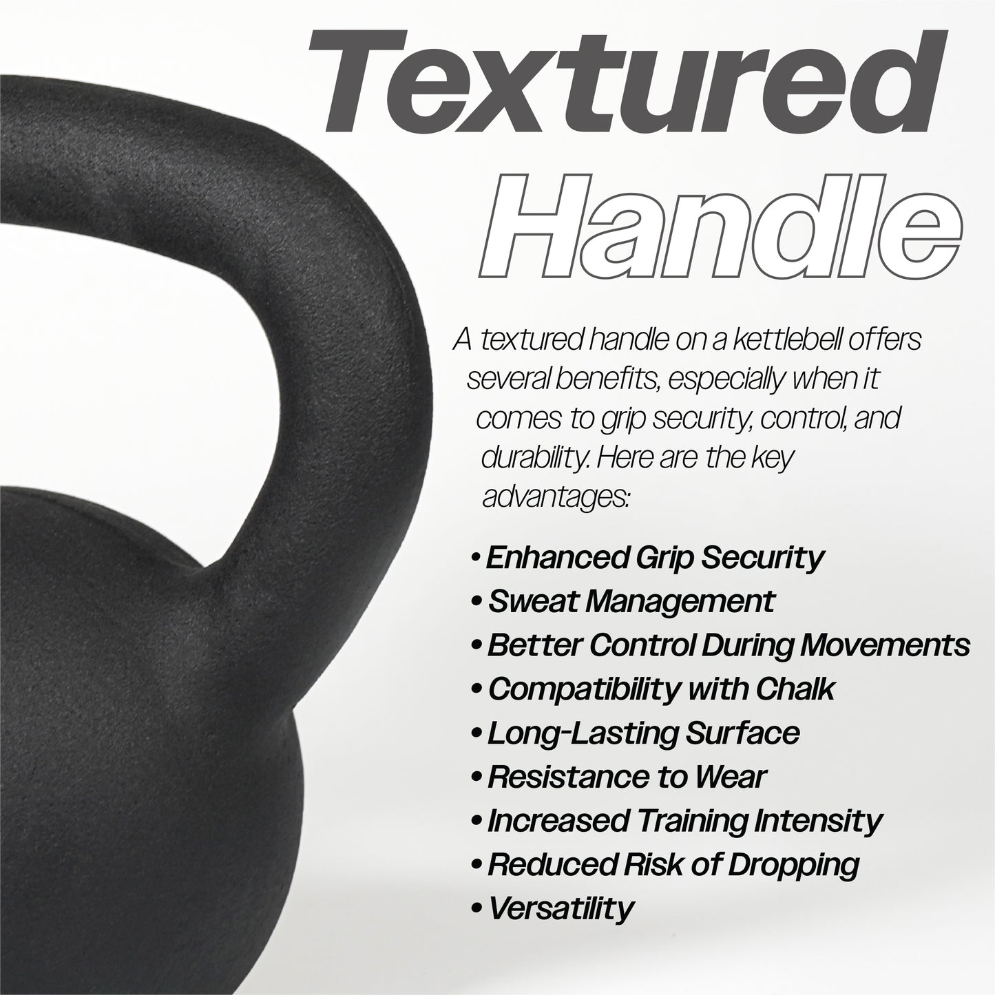 Cast Iron Kettlebell (4kg)