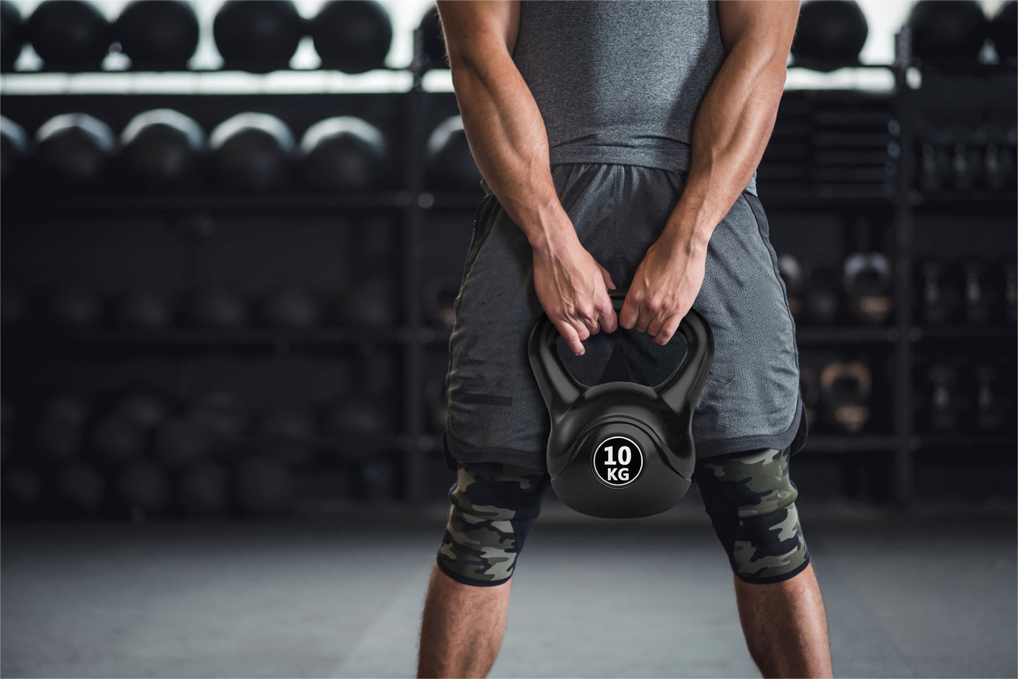 Bestfor Vinyl Coated Kettlebell (10kg)