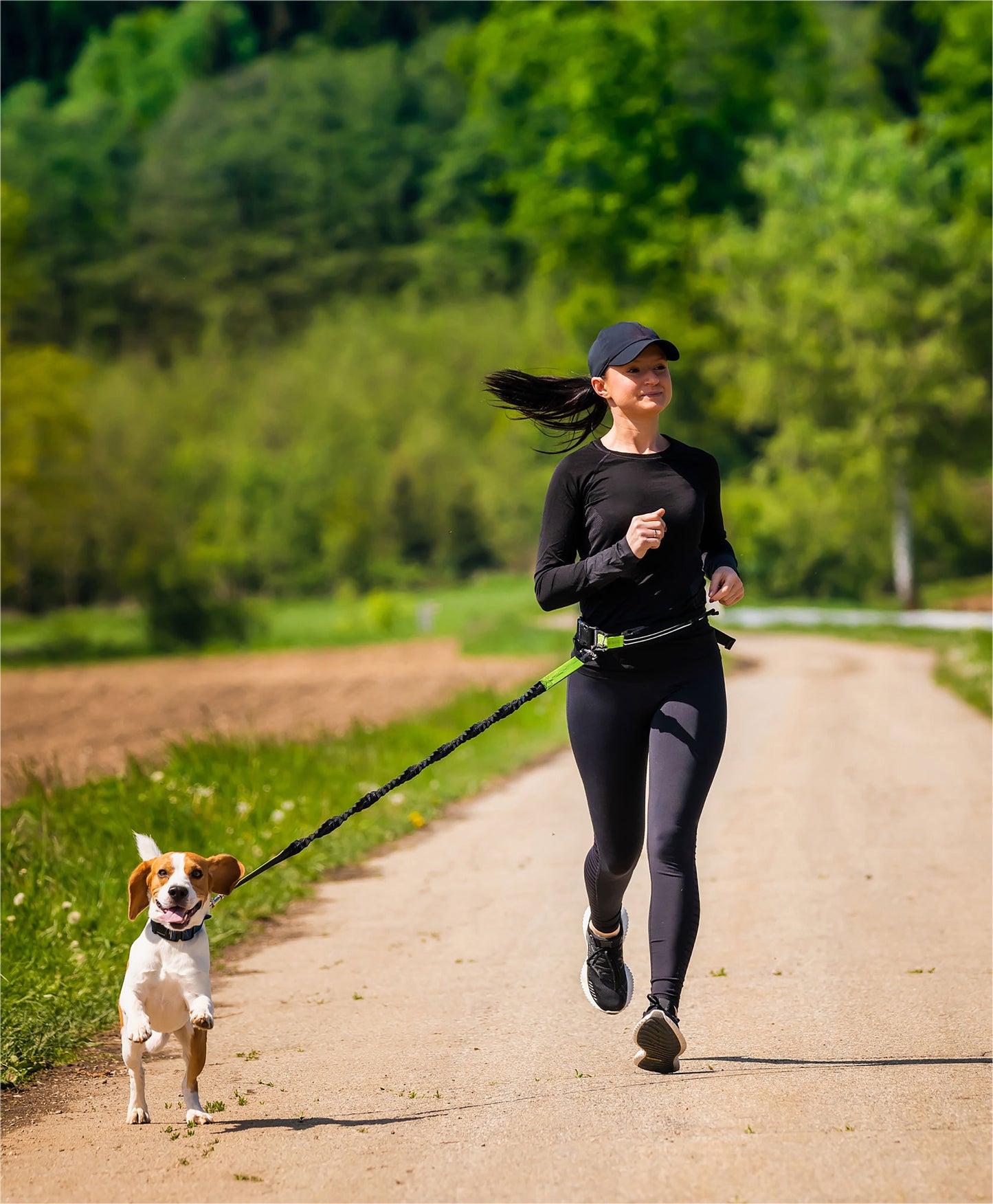 Dog Lead Fitness Belt