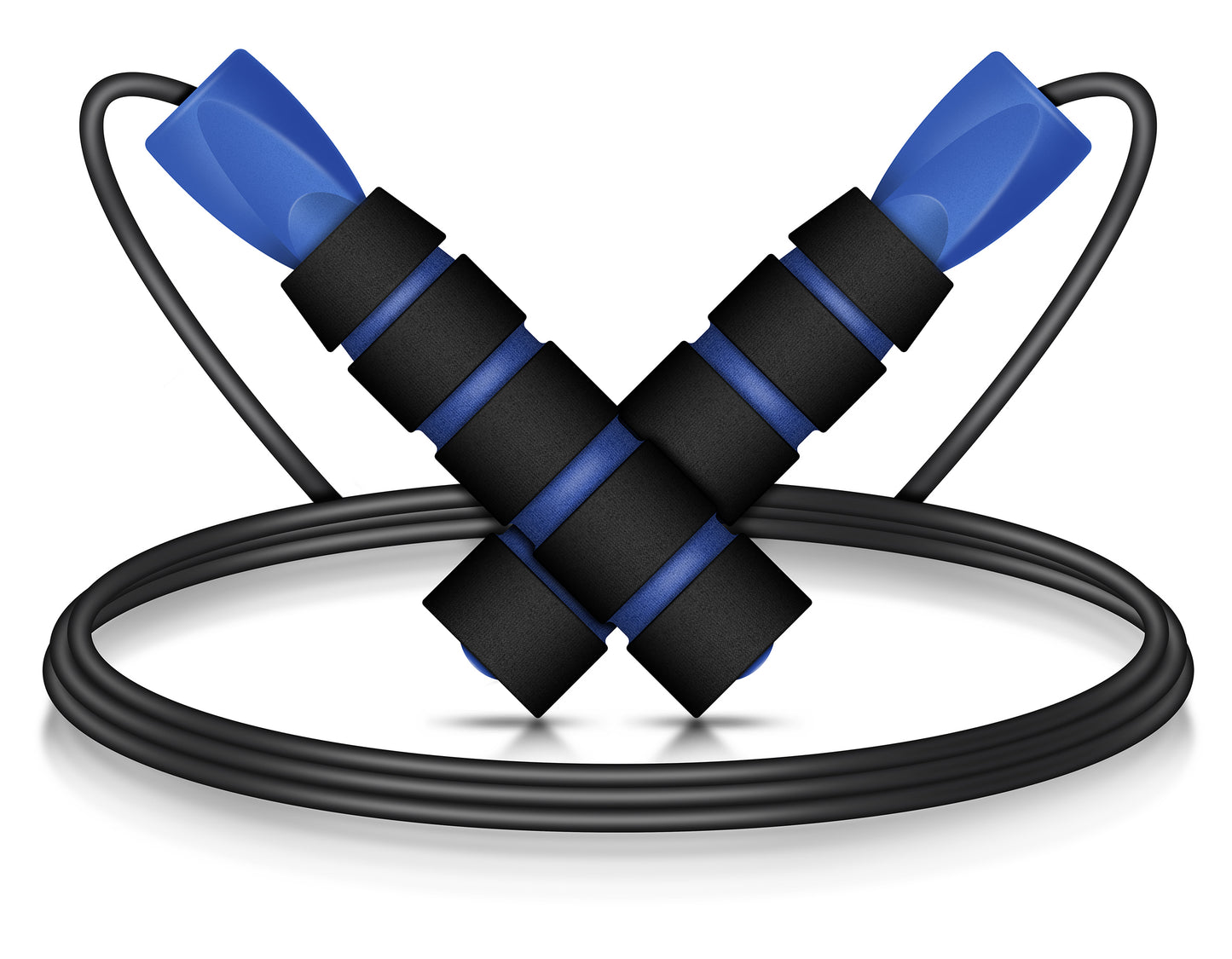 Fitness Handle Skipping Rope Set of 4
