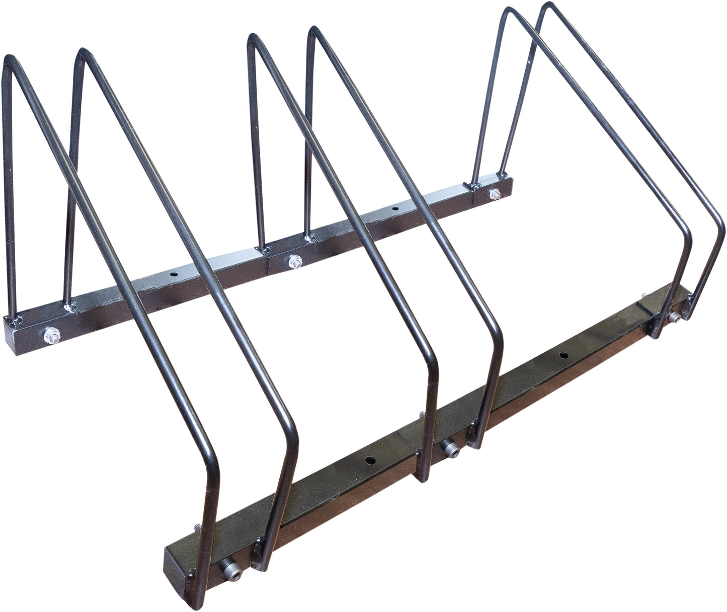 Free Standing 3 Rack Bicycle Stand