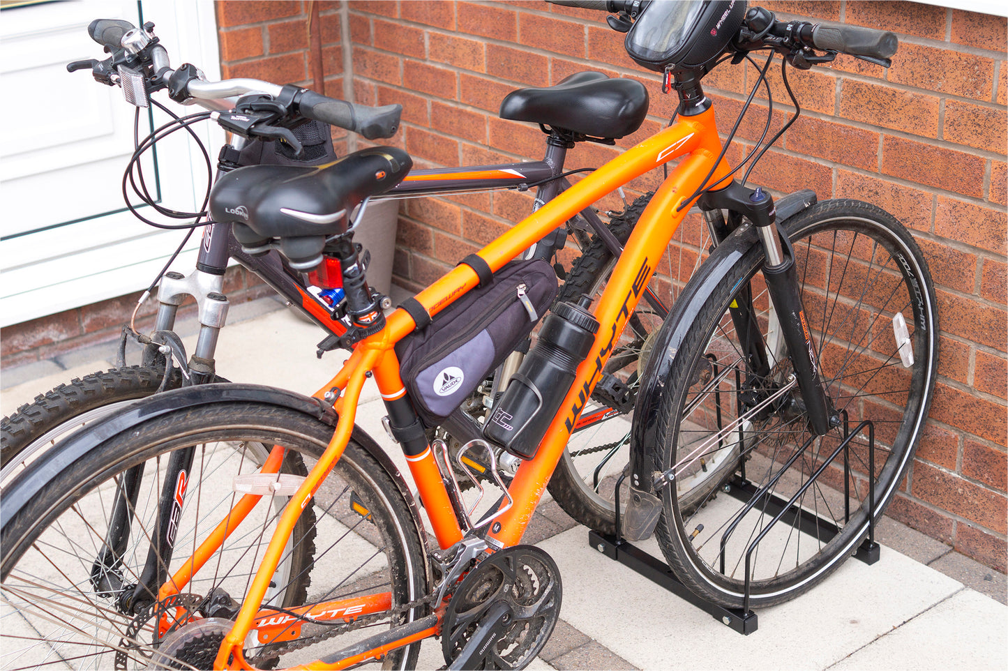 Free Standing 2 Rack Bicycle Stand