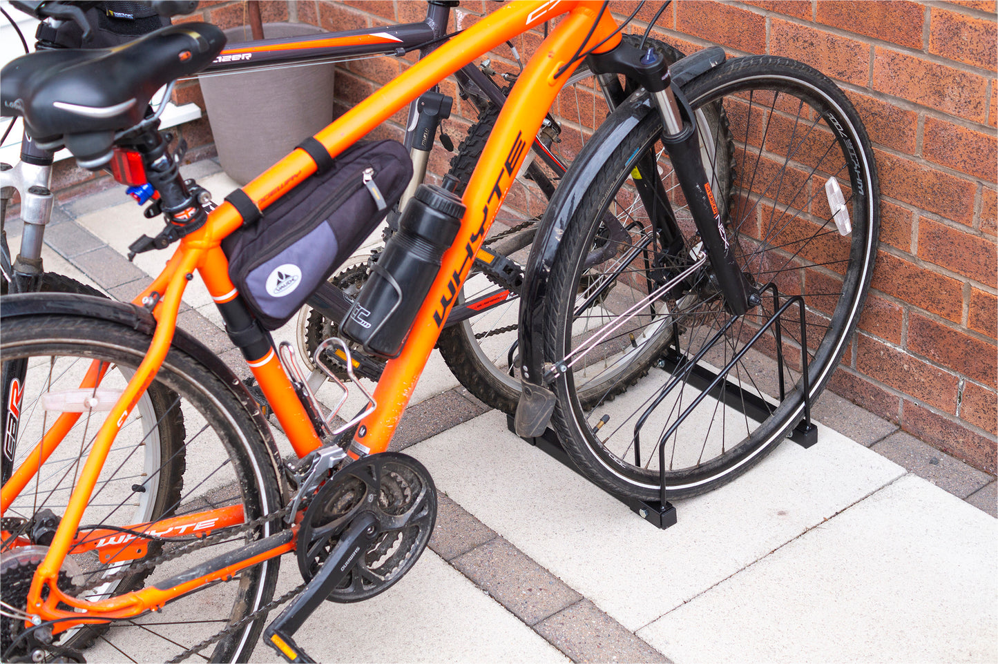 Free Standing 2 Rack Bicycle Stand