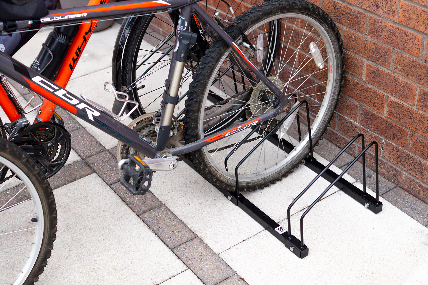 Free Standing 4 Rack Bicycle Stand