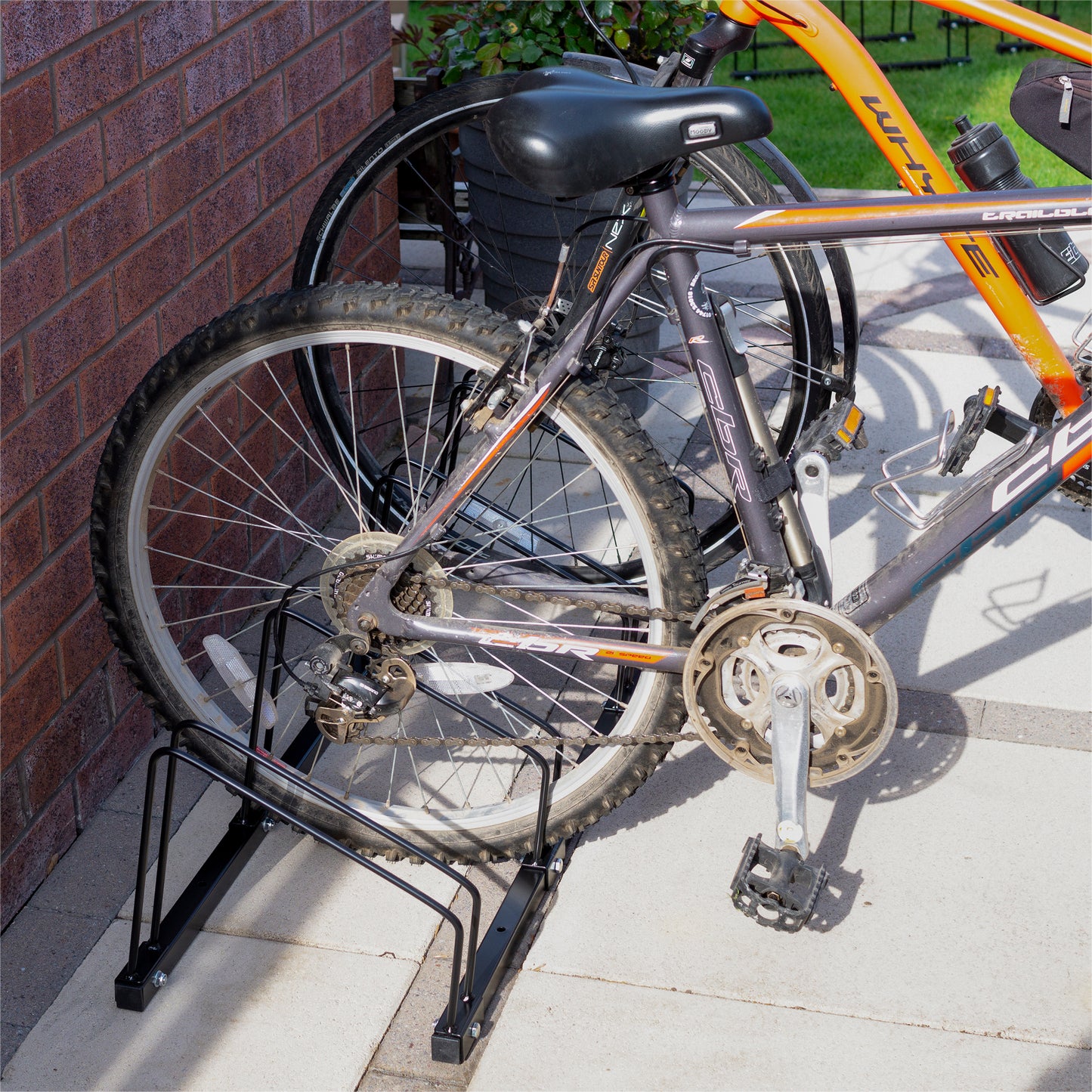 Free Standing 4 Rack Bicycle Stand