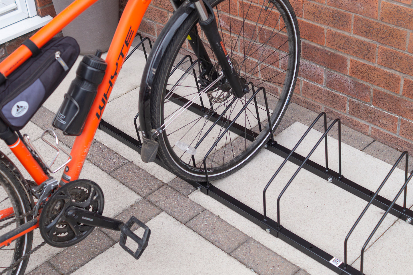 Free Standing 5 Rack Bicycle Stand