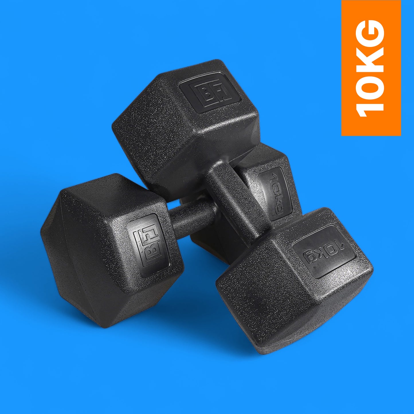 Bestfor 10kg Vinyl Coated Dumbbell (Pair)