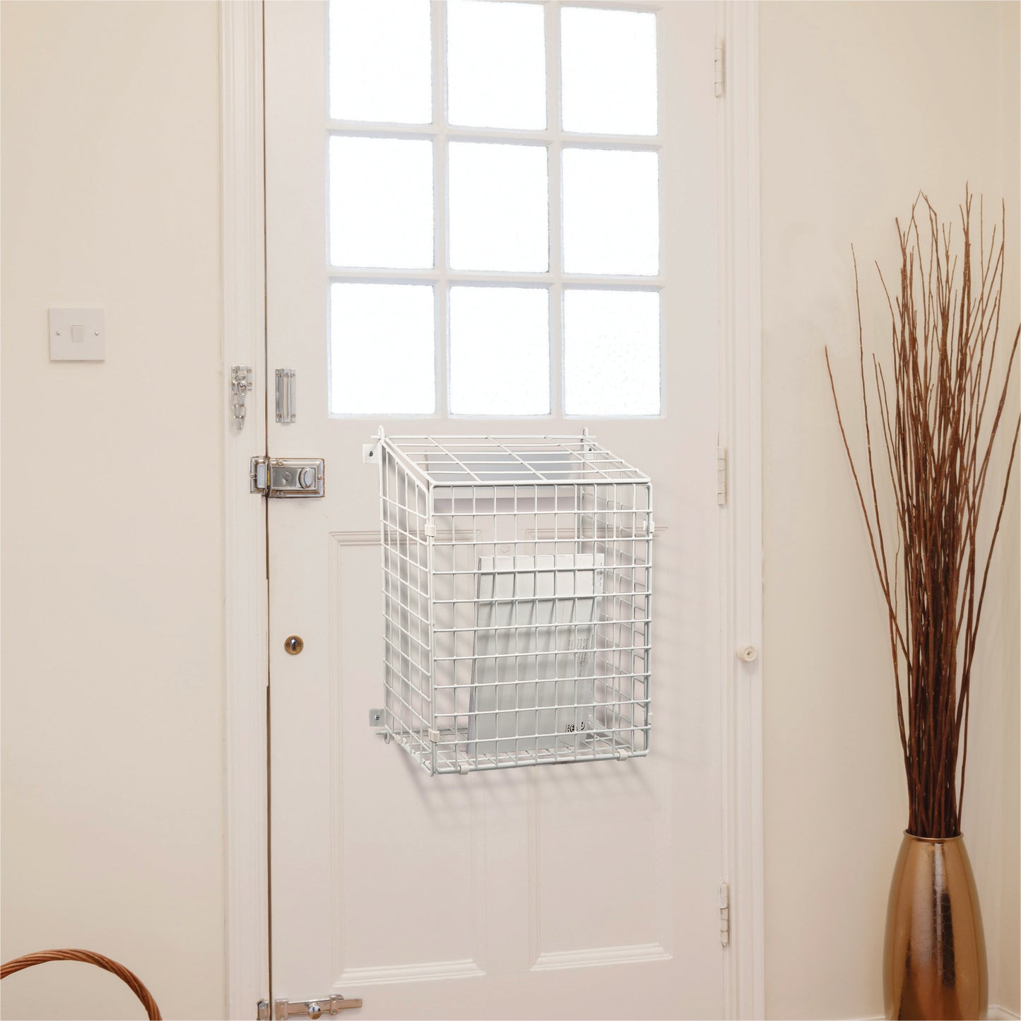 Bestfor Self Assembly Letter Catcher Cage (305x245x130mm)