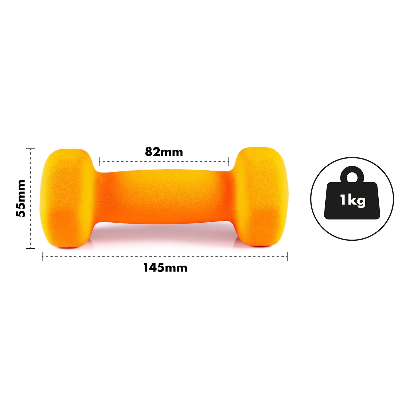 Neoprene Dumbbell Set - 1kgs