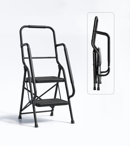 Bestfor 2 Step Ladder with Handrails