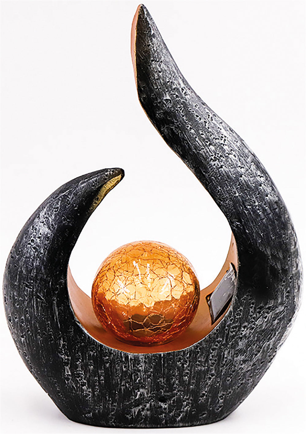 Solar Powered Resin Lamp - Tribal