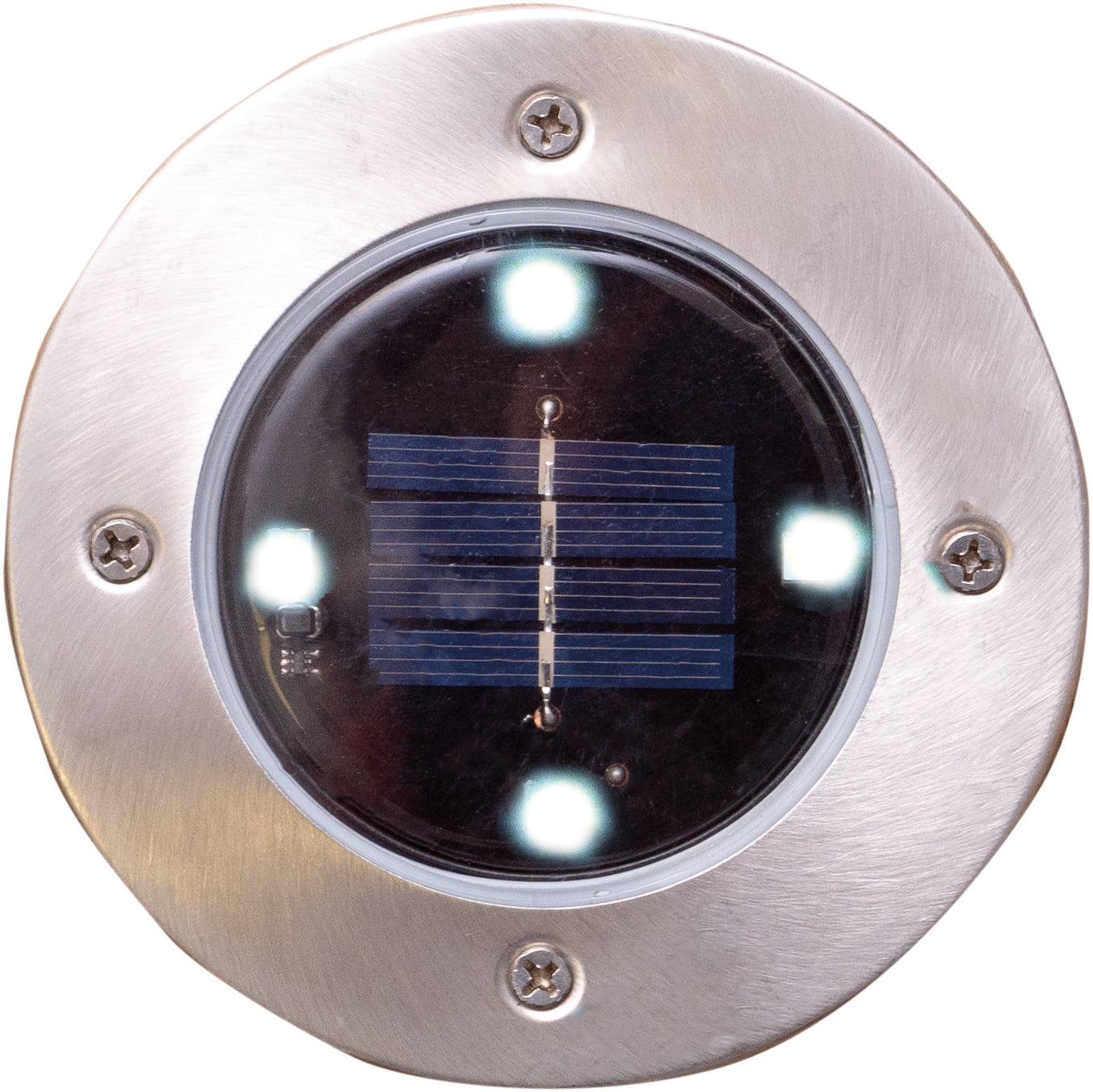 Solar Powered Buried Ground Light - Pack of 4