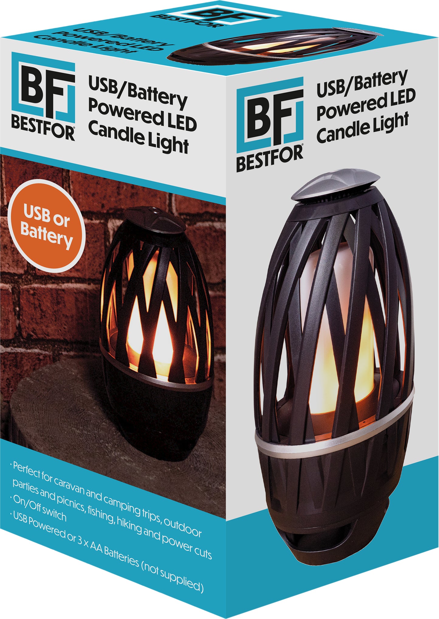 USB or Battery Powered LED Candle Light