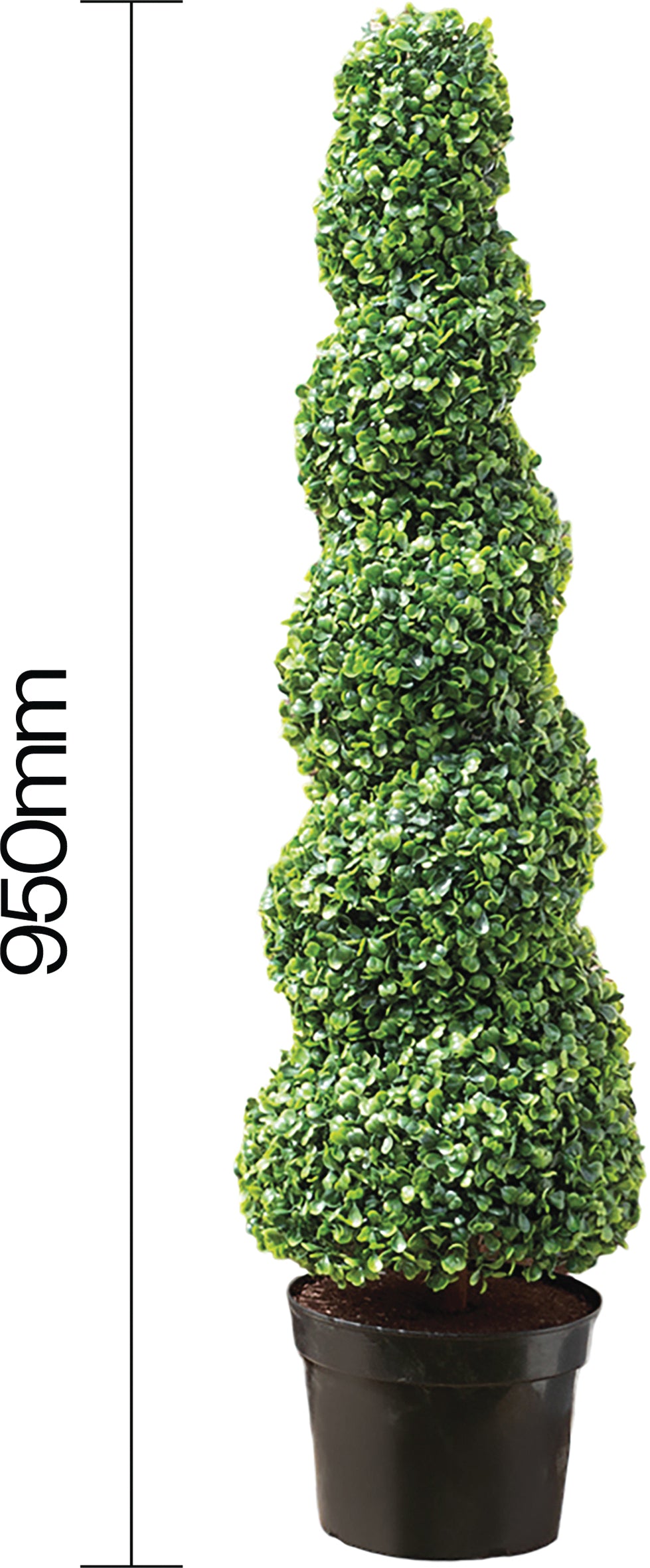 Artificial Topiary Spiral Tree 95cm