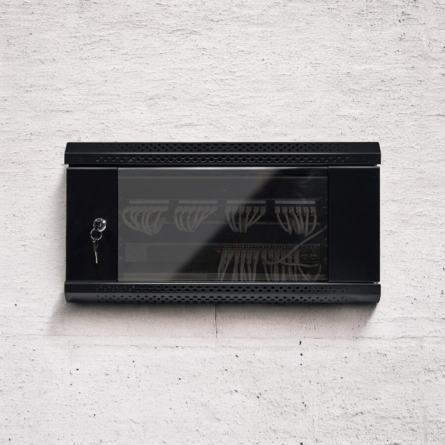 4U 19" Wall Rack 400mm Deep Welded