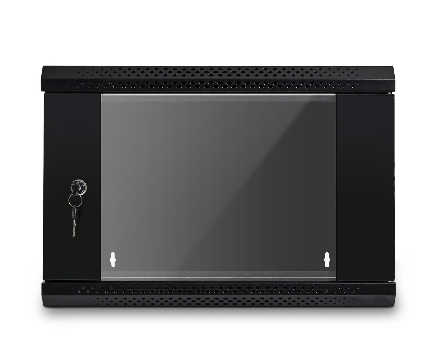 6U 19" Wall Mountable / Desktop 400mm Deep Flatpack Self Assembly Welded Steel Rack