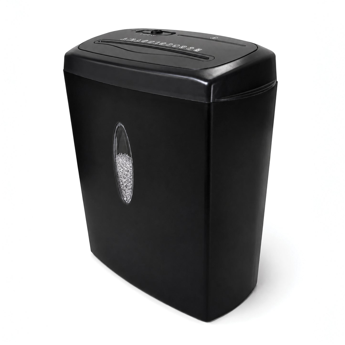 10 Sheet Crosscut Paper, Credit Card and CD Shredder with 15L Basket and Viewing Window
