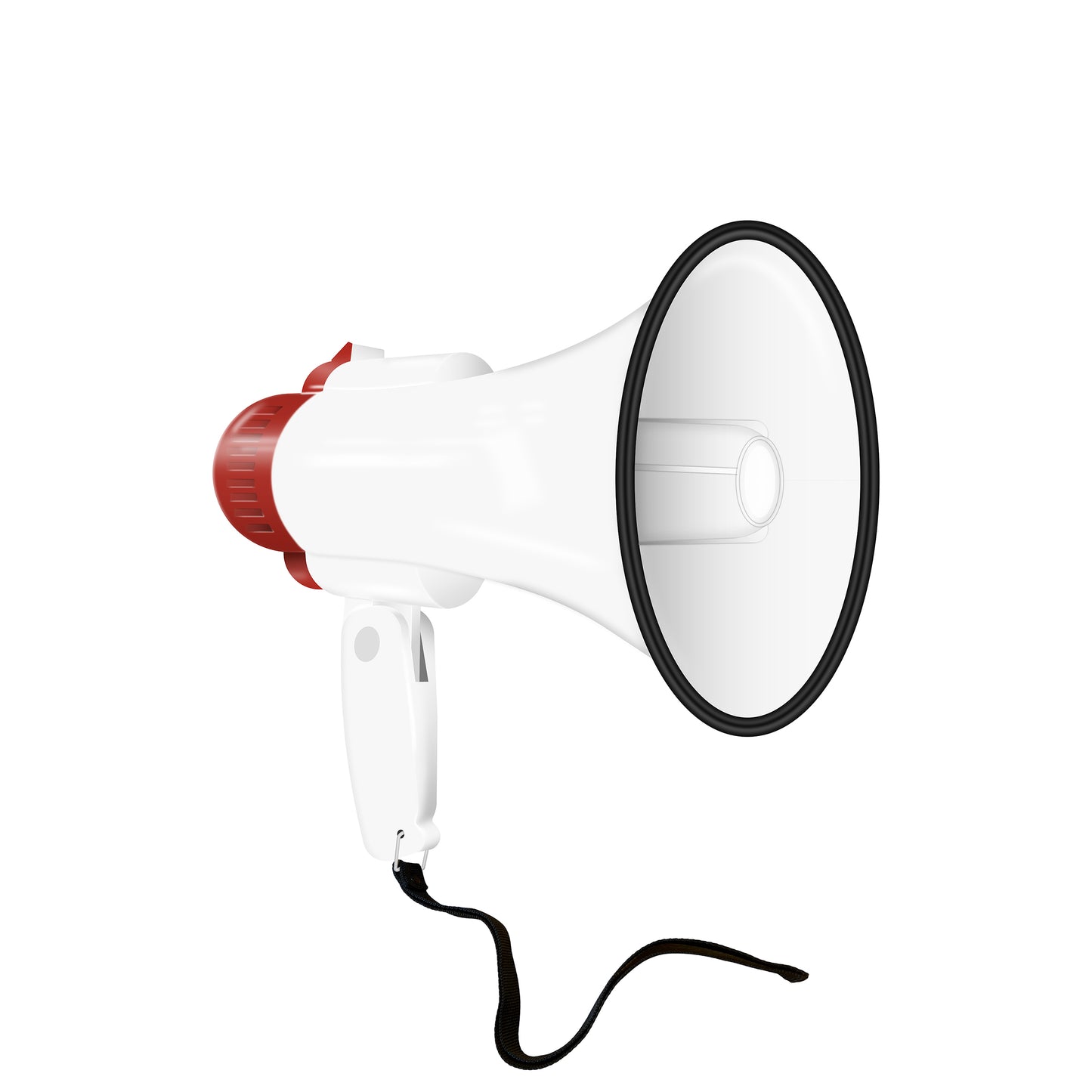 15W Handheld Megaphone with Foldable Hand Grip