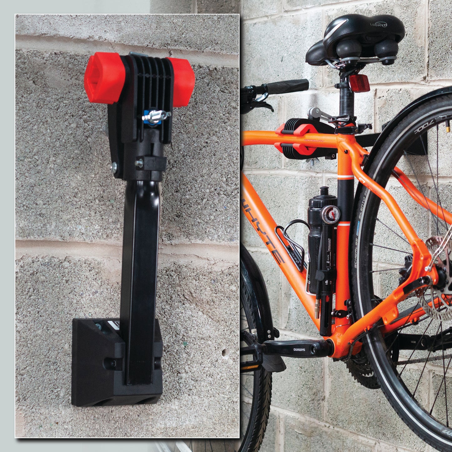 Wall Mounting Bicycle Repair Clamp With Quick Release