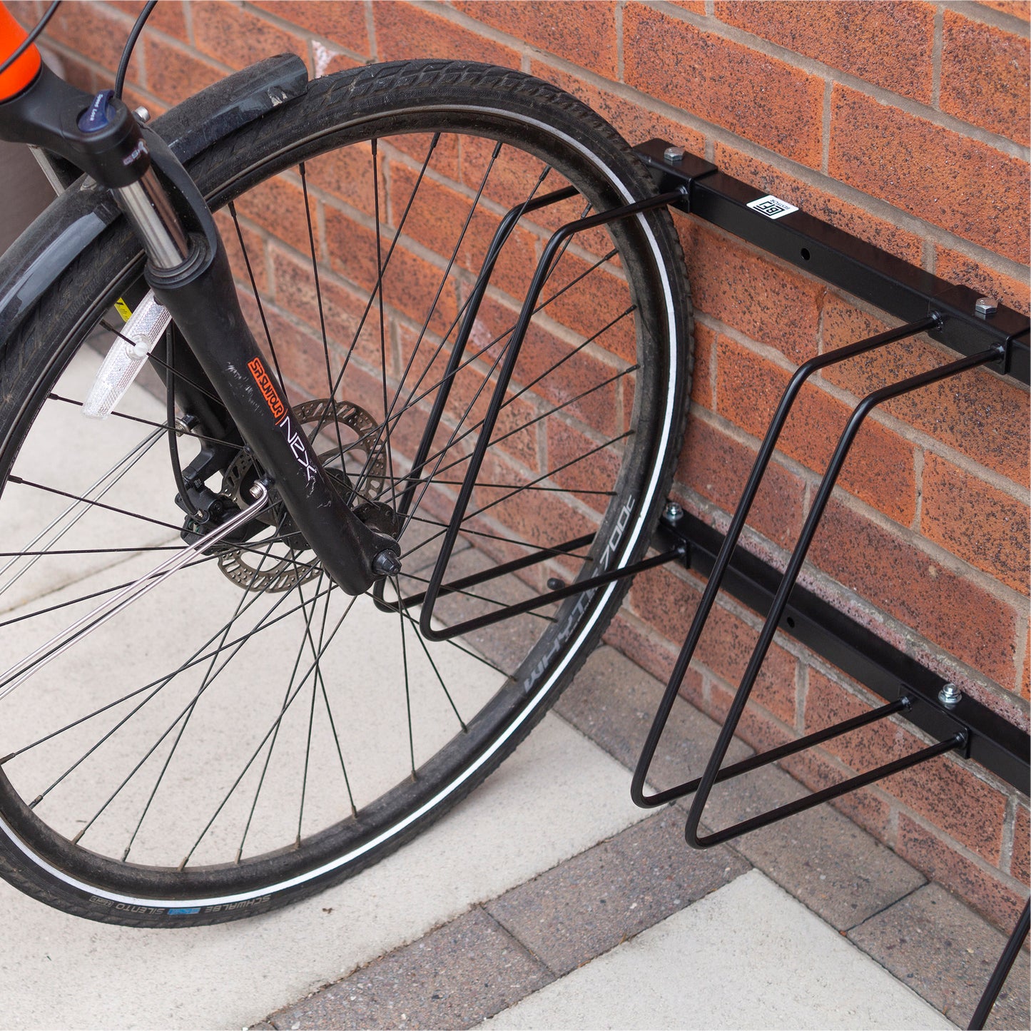 Free Standing 3 Rack Bicycle Stand