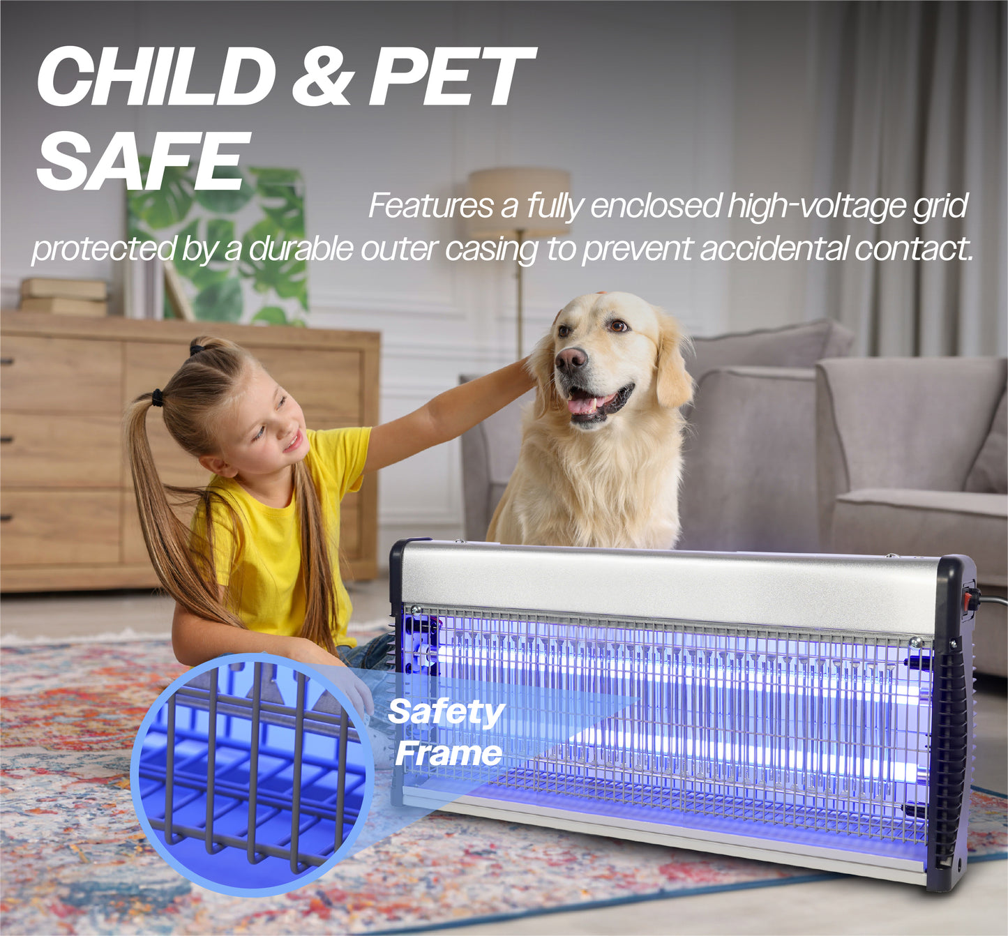 Prem-I-air Electronic Fly Insect Killer Twin Tube 16W