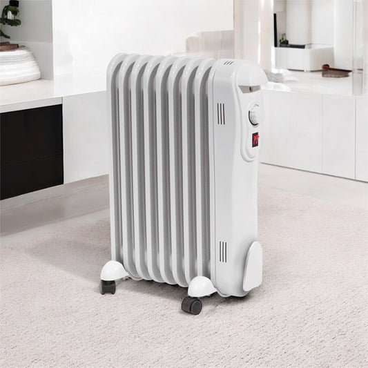 Prem-I-Air 9 Fin 2kW Oil Filled Radiator