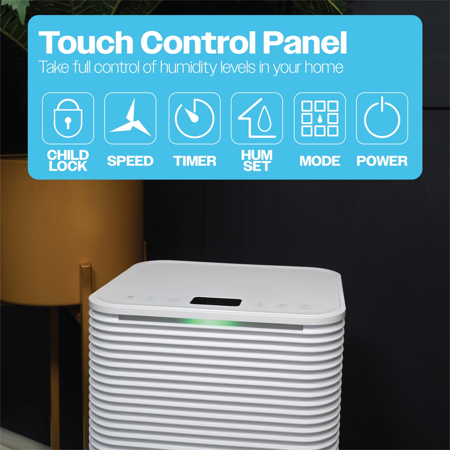 Prem-I-Air 10L Compressor Dehumidifier