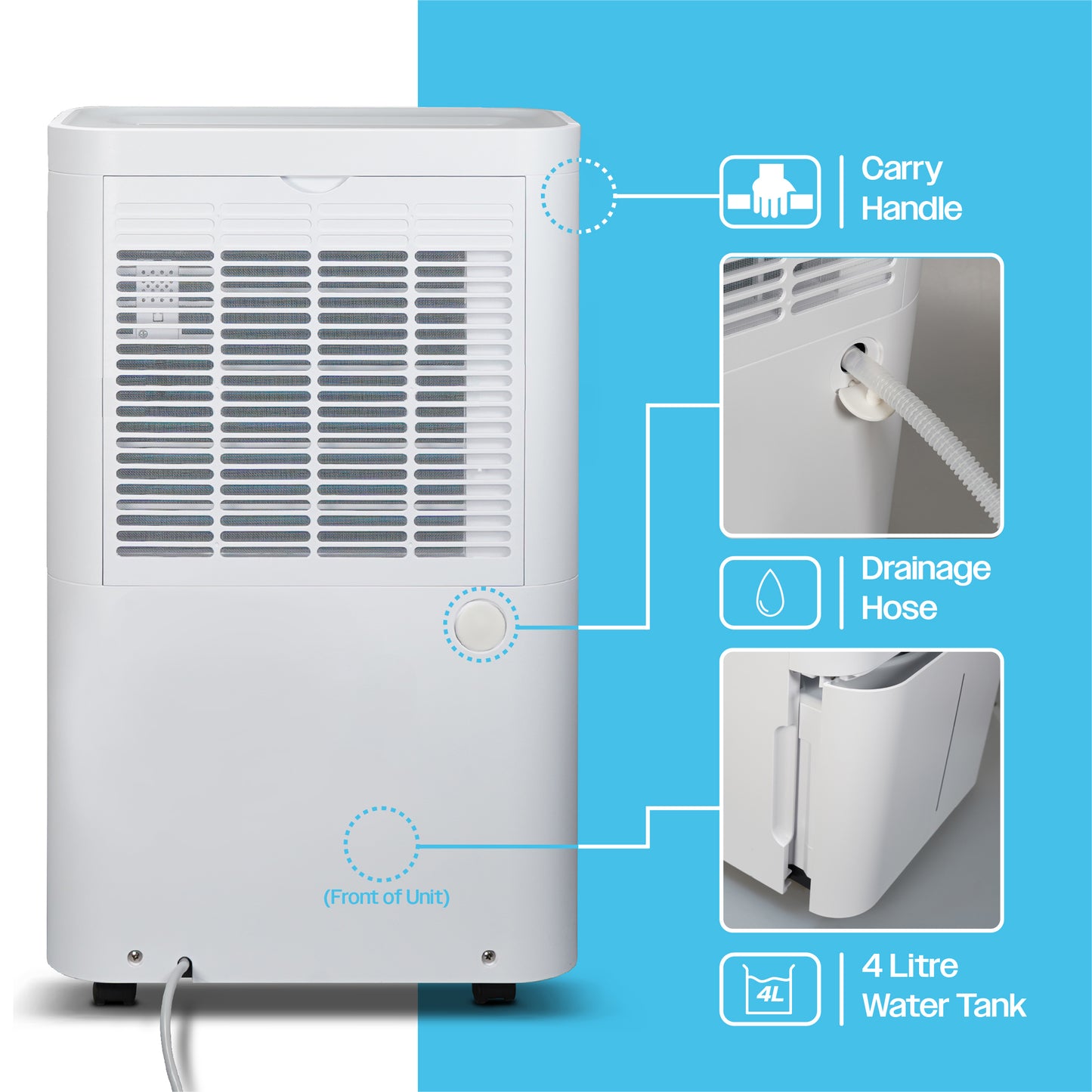 Prem-I-Air 20L Compressor Dehumidifier