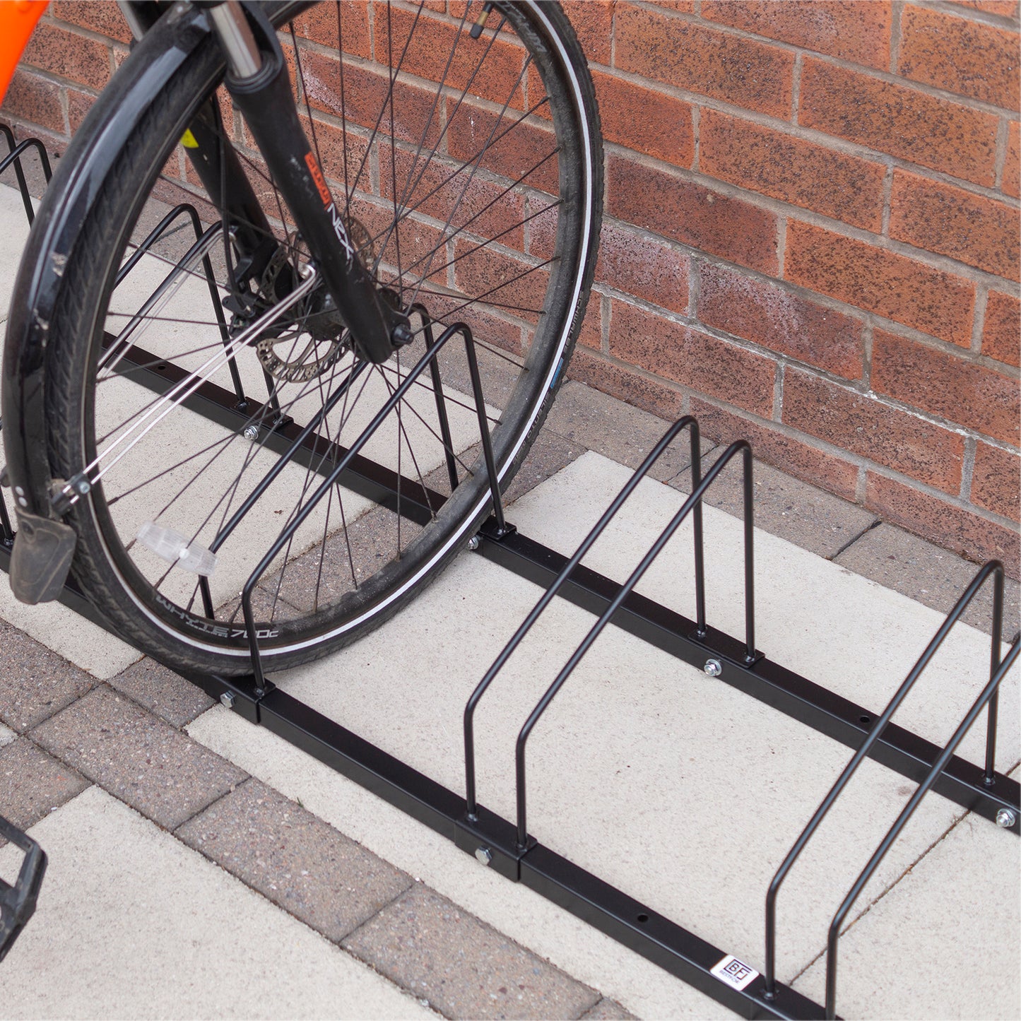 Free Standing 5 Rack Bicycle Stand