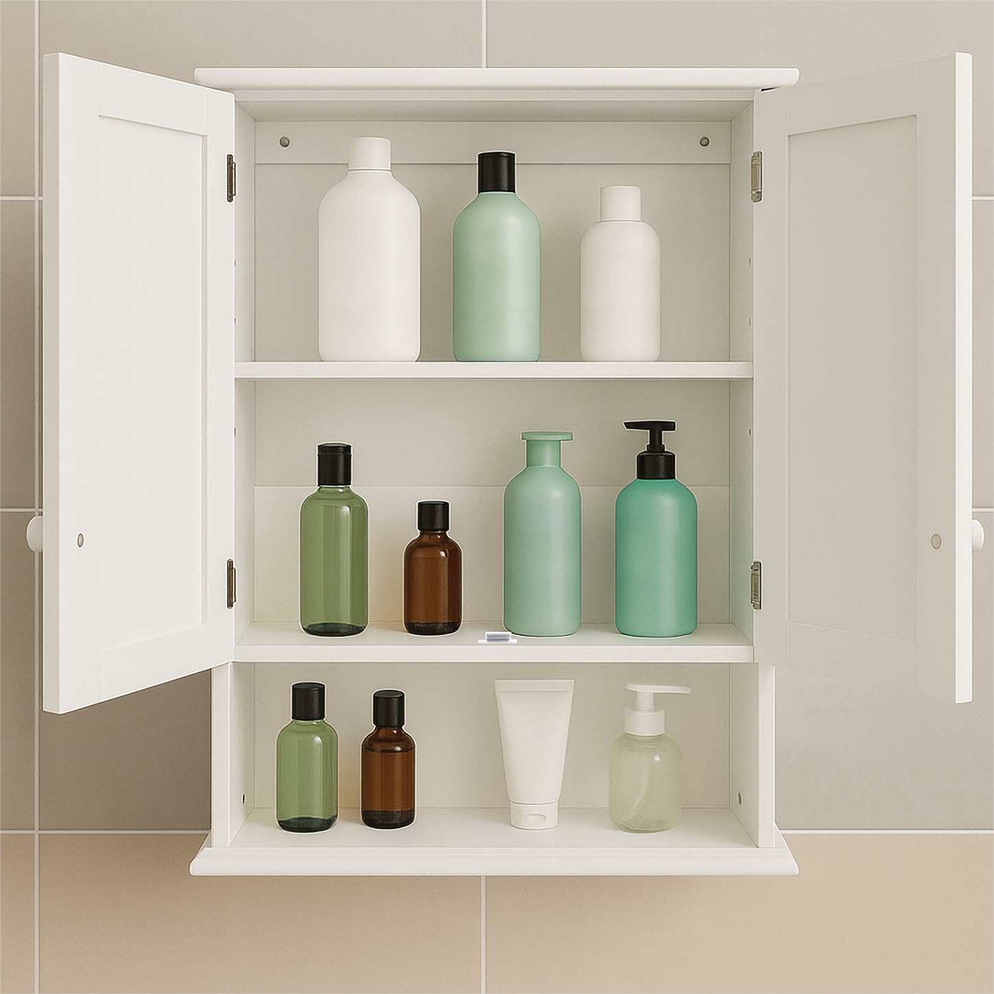St Helens Home and Garden Wall Mounted Bathroom Cabinet