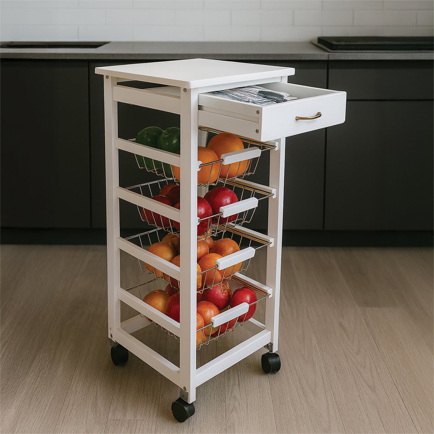St Helens Home and Garden Kitchen Trolley