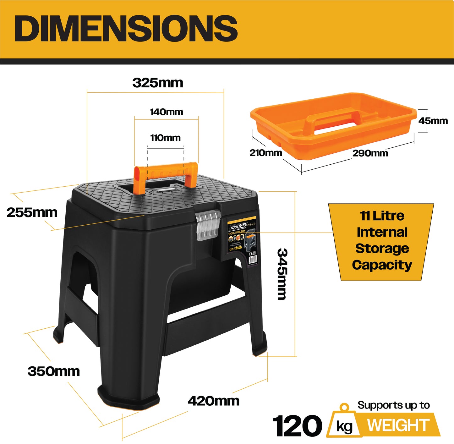 Stool Tool Box/Storage