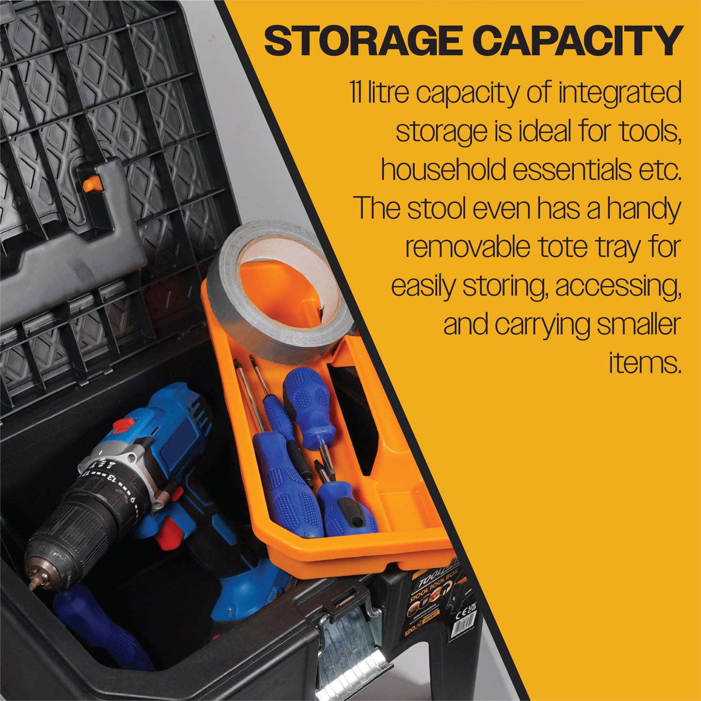 Stool Tool Box/Storage