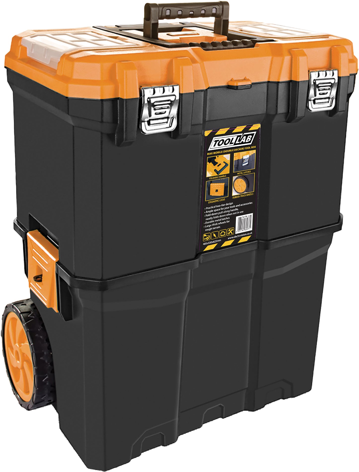 Tool Lab Mobile Double-Decker Tool Box