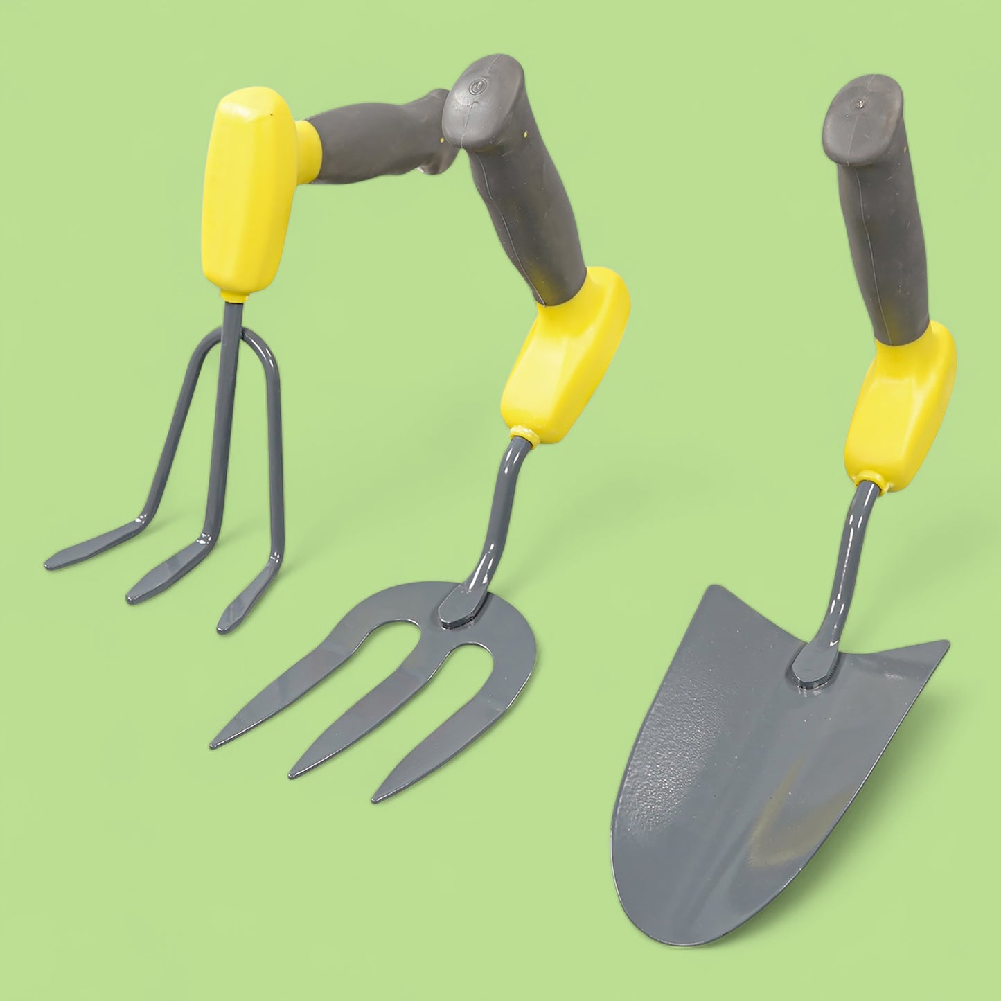 3 Piece Ergonomic Handled Gardening Set