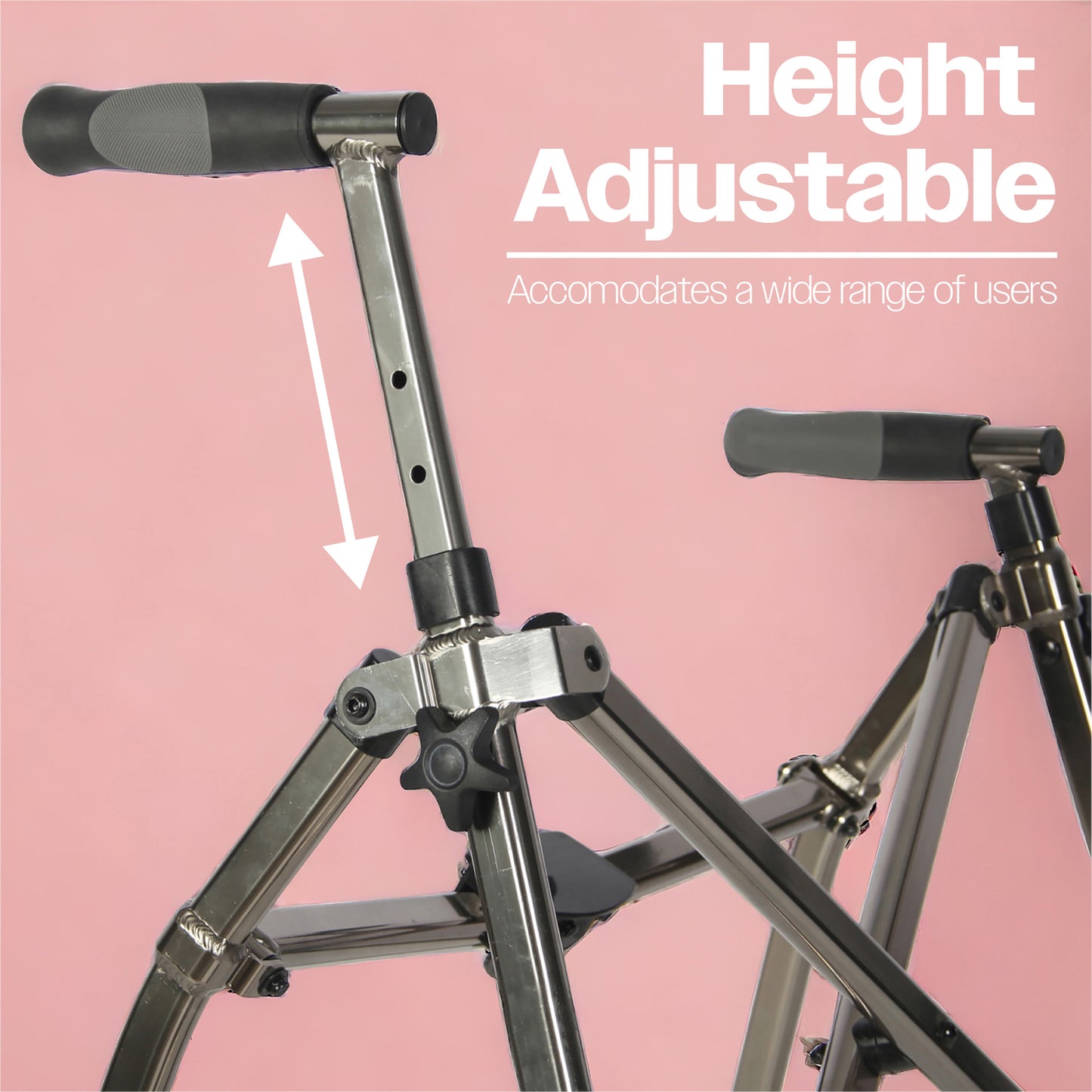 Aidapt Wheeled Folding Walking Frame