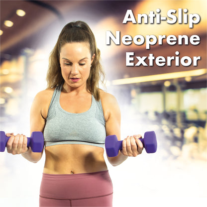 Neoprene Dumbbell Set - 4kgs