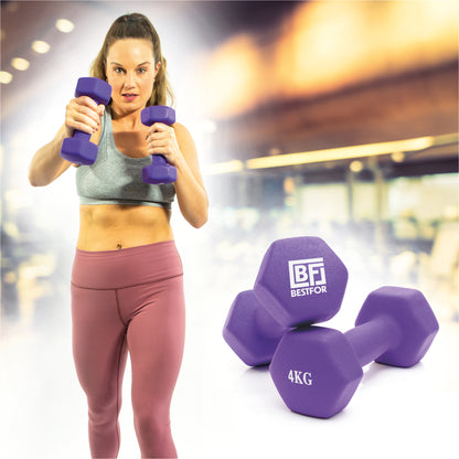Neoprene Dumbbell Set - 4kgs