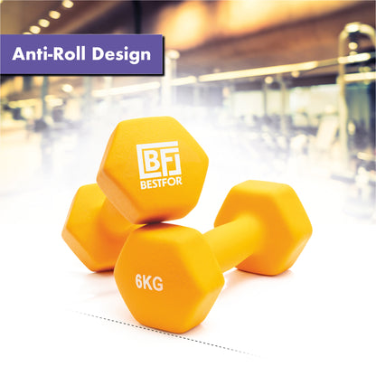 Neoprene Dumbbell Set - 6kgs