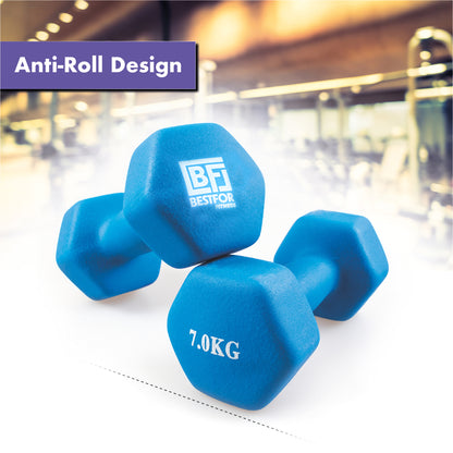 Neoprene Dumbbell Set - 7kgs